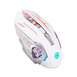 Bluetooth Mouse Gaming Computer Rechargeable Wireless Mouse USB Mechanical E-Sports Backlight PC Gamer Mouse For Computer - W ...