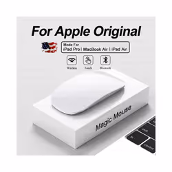 For APPLE Original Multi-Touch Surface Magic Mouse For Macbook Pro Air Mini Laptop Tablet PC iPad Bluetooth 5.0 Wireless Mouse - Black