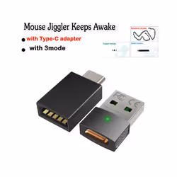 Mouse Jiggler Undetectable Mouse Mover Virtual Mouse Movement Simulator with ON/OFF Switch for Computer Awakening Lock Screen ...