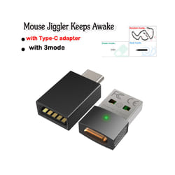 Mouse Jiggler Undetectable Mouse Mover Virtual Mouse Movement Simulator with ON/OFF Switch for Computer Awakening Lock Screen - Type 06