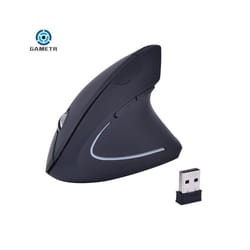 Wireless Vertical Gaming Mouse Optical Ergonomic Mice 1600DPI Gamer Mouse