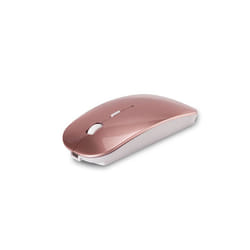 Wireless Mouse Bluetooth Rechargeable Mouse Wireless Computer Silent Mause Ergonomic Mini Mice USB Optical Mice For PC laptop - Rose Gold