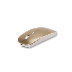 Wireless Mouse Bluetooth Rechargeable Mouse Wireless Computer Silent Mause Ergonomic Mini Mice USB Optical Mice For PC laptop - Gold
