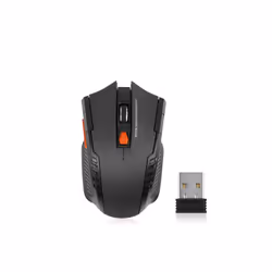 113 Battery Version Mini2.4 GHz Wireless Optical Mouse Portable Mouse Wireless USB Mouse Notebook Computer - BlackBattery ver ...