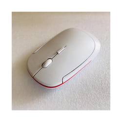 Ultra-thin Mouse 2.4Ghz Mini Wireless Optical Gaming Mouse Mice& USB Receiver Wireless Computer Mouse For PC Laptop 3500 - white