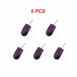 RYRA USB 3D Wired Optical Mini Mouse Mice For PC Laptop PC Computers Mini Mouse Mice For PC Laptop Computers Wired Mouse - Pu ...