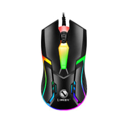 Limei S1 E Sports LED Luminous Backlit Wired Mouse USB Wired For Desktop Laptop Mute Office Computer Gaming Mouse - 2