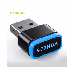 Seenda DK16 Mouse Jiggler Undetectable Mouse Mover Shaker Simulate Mice Driver-Free Keeps Computer PC Laptop Awake - black