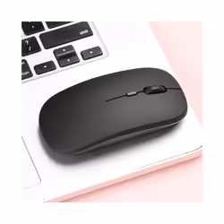 Wireless Mouse Battery Bluetooth-compatible Mice Wireless Computer Mause Ergonomic Gaming Mouse for Laptop PC Pad Mouse Gamer - Pink