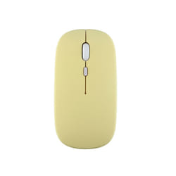 Wireless Bluetooth Mouse For iPad Samsung Huawei Lenovo MiPad Android Windows Tablet Battery Mouse For Laptop Notebook Computer - Yellow