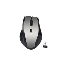 2.4GHz Wireless Optical Mouse for PC Gaming Laptops Game 6 Keys Wireless Mice with USB Receiver Computer Mouse - GRAY