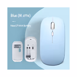 Wireless Mouse Battery Bluetooth-compatible Mice Wireless Computer Mause Ergonomic Gaming Mouse for Laptop PC Pad Mouse Gamer ...