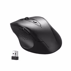 2.4GHz Wireless Optical Mouse for PC Gaming Laptops Game 6 Keys Wireless Mice with USB Receiver Computer Mouse - Blue