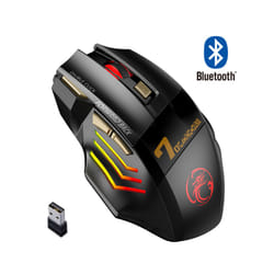 Rechargeable Wireless Mouse Bluetooth Gamer Gaming Mouse Computer Ergonomic Mause With Backlight RGB Silent Mice For Laptop PC - Bluetooth mouse
