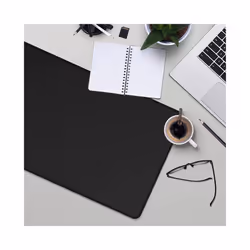 XXL Black Mouse Pad Gaming MousePad Large Mouse pad Gamer Mause Carpet PC Desk Mat keyboard pad Computer Mouse Pad - black, 70x30 cm