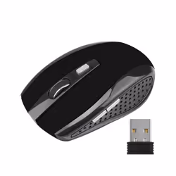 2.4GHz Wireless Mouse Adjustable  DPI Mouse 6 Buttons Optical Gaming Mouse Gamer Wireless Mice with USB Receiver for Computer ...
