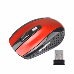2.4GHz Wireless Mouse Adjustable DPI Mouse 6 Buttons Optical Gaming Mouse Gamer Wireless Mice with USB Receiver for Computer ...