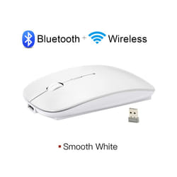 Bluetooth Mouse for APPle MacBook Air Pro Retina 11 12 13 15 16 mac book Laptop Wireless Mouse Rechargeable Mute Gaming Mouse - 2.4G bluetooth