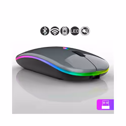 Bluetooth Mouse for APPle MacBook Air Pro Retina 11 12 13 15 16 mac book Laptop Wireless Mouse Rechargeable Mute Gaming Mouse ...