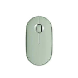 Wireless Bluetooth Mouse Mute Dual Mode Office Wireless Mouse Wireless Mouse for Pc Laptop Computer Game Office Mouse - green