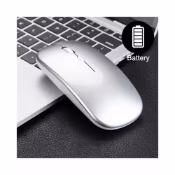 Wireless Mouse Bluetooth compatible 2.4GHz 1600DPI USB Rechargeable RGB Light Portable Mouse For Laptop Computer PC Macbook G ...