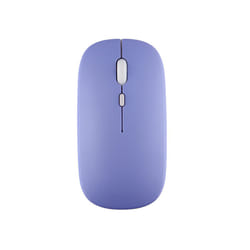 Wireless Bluetooth Mouse Portable Magic Silent Ergonomic Mice For Laptop iPad Tablet Notebook Mobile Phone Office Gaming Mouse - Purple