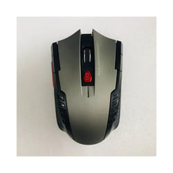 113 Battery Version Mini2.4 GHz Wireless Optical Mouse Portable Mouse Wireless USB Mouse Notebook Computer - Gray Battery version