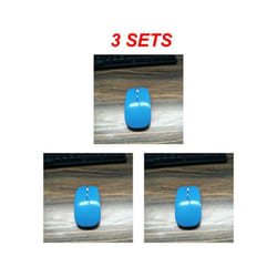 Ultra Thin USB Optical Wireless Mouse Gamer Receiver Super Slim Gaming Mouse Cordless Computer PC Laptop Desktop - E 3PCS