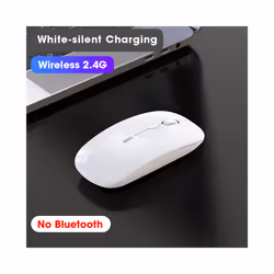Wireless Mouse Computer Bluetooth Mouse Silent PC Mause Rechargeable Ergonomic Mouse 2.4Ghz USB Optical Mice For Laptop PC - ...