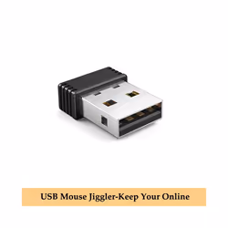Wireless Mouse Jigglers Mover Undetectable Automatic USB Port Shaker Wiggler for Laptop Keeps Computer Awake Mouse Movement - 1 mouse jiggler