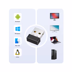 Wireless Mouse Jigglers Mover Undetectable Automatic USB Port Shaker Wiggler for Laptop Keeps Computer Awake Mouse Movement - 1 mouse jiggler