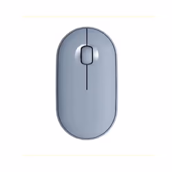 Wireless Bluetooth Mouse Mute Dual Mode Office Wireless Mouse Wireless Mouse for Pc Laptop Computer Game Office Mouse - blue