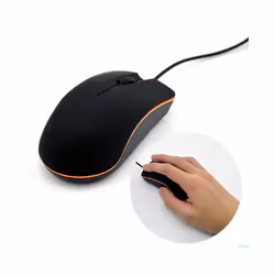 NEW M20 Wired Mouse 1200dpi Computer Office Mouse Matte Black USB Gaming Mice For PC Notebook Laptops Non Slip Wired Gamer Mouse - Pink