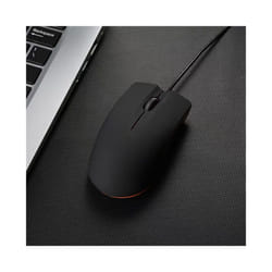 NEW M20 Wired Mouse 1200dpi Computer Office Mouse Matte Black USB Gaming Mice For PC Notebook Laptops Non Slip Wired Gamer Mouse - black