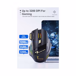 Rechargeable Wireless Mouse Gamer For Computer  RGB Gaming Mouse Bluetooth USB Mouse Silent Ergonomic Mause For Laptop PC Mice - Bluetooth Mouse