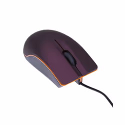 USB 3D Wired Optical Mini Mouse Mice For PC Laptop Computers - PURPLE