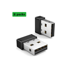 Wireless Mouse Jigglers Mover Undetectable Automatic USB Port Shaker Wiggler for Laptop Keeps Computer Awake Mouse Movement - 2 mouse jigglers