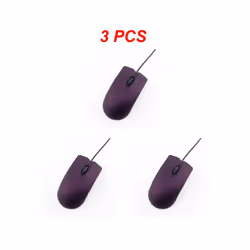 RYRA USB 3D Wired Optical Mini Mouse Mice For PC Laptop PC Computers Mini Mouse Mice For PC Laptop Computers Wired Mouse - Pu ...