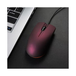 NEW M20 Wired Mouse 1200dpi Computer Office Mouse Matte Black USB Gaming Mice For PC Notebook Laptops Non Slip Wired Gamer Mouse - PURPLE