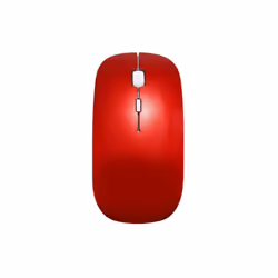 Ultra Thin USB Optical Wireless Mouse Gamer Receiver Super Slim Gaming Mouse Cordless Computer PC Laptop Desktop - D