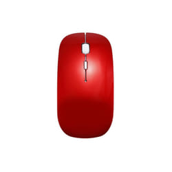 Ultra Thin USB Optical Wireless Mouse Gamer Receiver Super Slim Gaming Mouse Cordless Computer PC Laptop Desktop - D