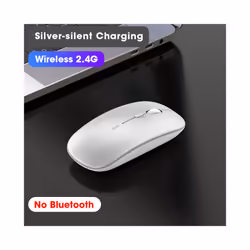 Wireless Mouse Computer Bluetooth Mouse Silent PC Mause Rechargeable Ergonomic Mouse 2.4Ghz USB Optical Mice For Laptop PC - ...
