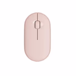 Wireless Bluetooth Mouse Mute Dual Mode Office Wireless Mouse Wireless Mouse for Pc Laptop Computer Game Office Mouse - pink