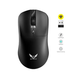 Wireless Mouse Mouse Gaming Mouse Ergonomic Mouse Mice 800-1200-1600 DPI Mouse Rechargeable Mice for PC Laptop Macbook Pro - Black