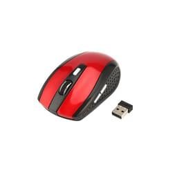 Mini 2.4 GHz Wireless Optical Mouse Portable Mice Wireless USB Mouse For PC Laptop Notebook - 315 red