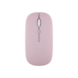Bluetooth Mouse For iPad Samsung MatePad Lenovo MiPad Android Windows Tablet Battery Wireless Mouse For Laptop Notebook Computer - Pink