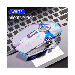 Ergonomic Wired Gaming Mouse RGB Mute Mouse LED Backlit 3200dpi 6 Button USB Mechanical Mause for PC Laptop Computer Gamer -  ...