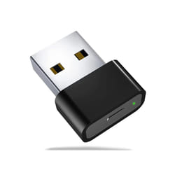 USB Mini Mouse Jiggler ON/Off Button Automatic Undetectable Mouse Jiggler Mouse Shaker Device for Keeps Computer Awake - black
