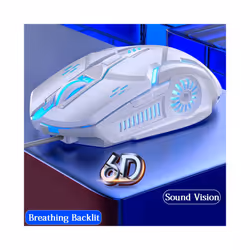 Pink Wired Gaming Mouse Backlit High Sensitivity 6 Keys Macro Programming Gamer Mechanical RGB Mute For Game Computer Tablet  ...