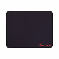 EXCO Office Mouse Pad Small with Stitched Edge Smooth Cloth Gaming Mousepad Non-Slip Rubber Base for Computer Lap - Black Sti ...